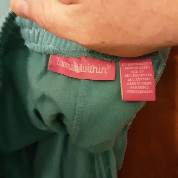 SLACKS AQUA - Picture 2 of 2